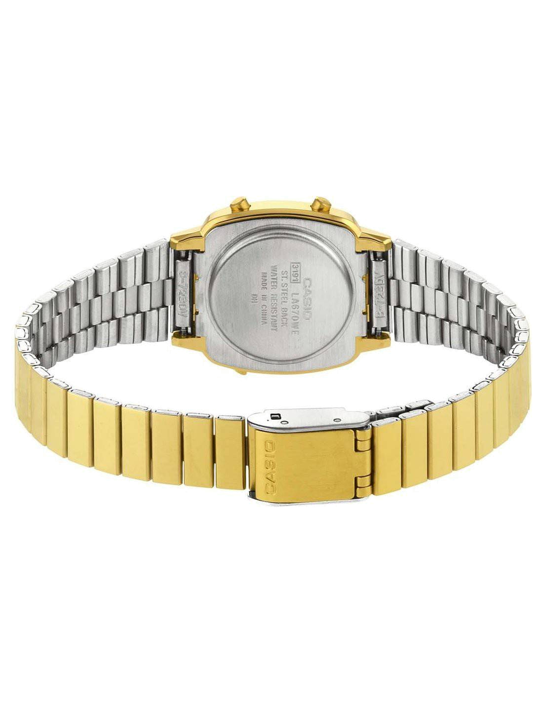 Montre Femme Casio Digital LA670WEGL-9EF — Joyeriacanovas