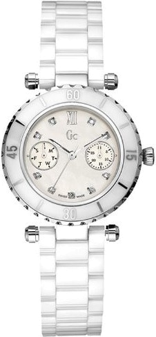 Chic Time | Montre Femme Guess Collection I46003L1 Blanc | Prix : 474,10 €