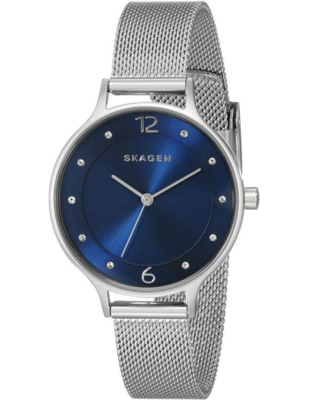 Silver skagen deals ladies watches