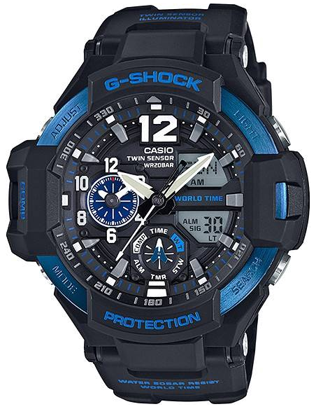 Chic Time | Montre Homme Casio G-Shock GA-1100-2BER Noir | Prix : 249,00 €