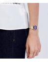 Chic Time | Montre Femme Casio Vintage LA670WEGA-6EF dorée cadran violet | Prix : 50,00 €
