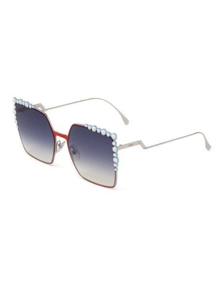 Chic Time | Lunettes de soleil femme Fendi Can Eye Rouge | Prix : 450,00 €