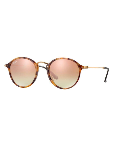 Chic Time | Lunettes de soleil Ray-Ban Round Fleck RB2447 1160/7O Cuivre flash | Prix : 249,00 €