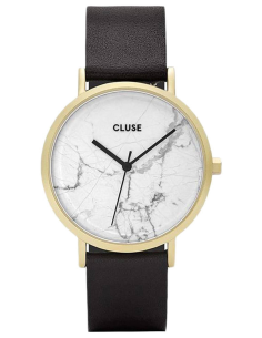 Chic Time | Montre Cluse La Roche CL40003 Gold White Marble/Black | Prix : 119,25 € Chic Time | Montre Cluse La Roche CL40003 Gold White Marble/Black | Prix : 119,25 €