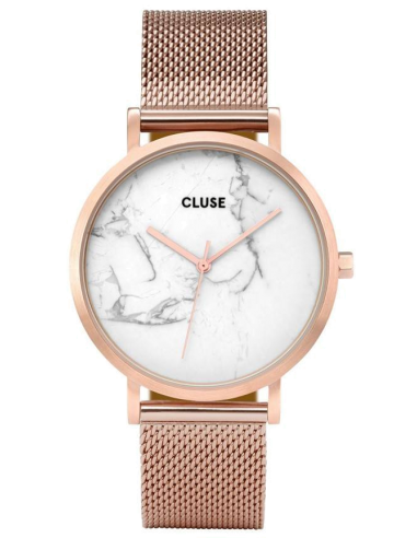 Chic Time | Montre Femme Cluse La Roche CL40007 Or rose fond marbre  | Prix : 104,96 €