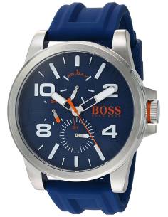 Chic Time | Montre Homme Hugo Boss Boss Orange 1550008 en silicone bleu | Prix : 124,50 € Chic Time | Montre Homme Hugo Boss Boss Orange 1550008 en silicone bleu | Prix : 124,50 €