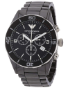 Chic Time | Montre Emporio Armani Chrono Ceramica AR1421 bracelet céramique | Prix : 329,40 €