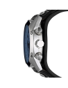 Chic Time | Montre chronomètre Fossil CH2564 Coachman bracelet de force en cuir cadran bleu | Prix : 109,85 €