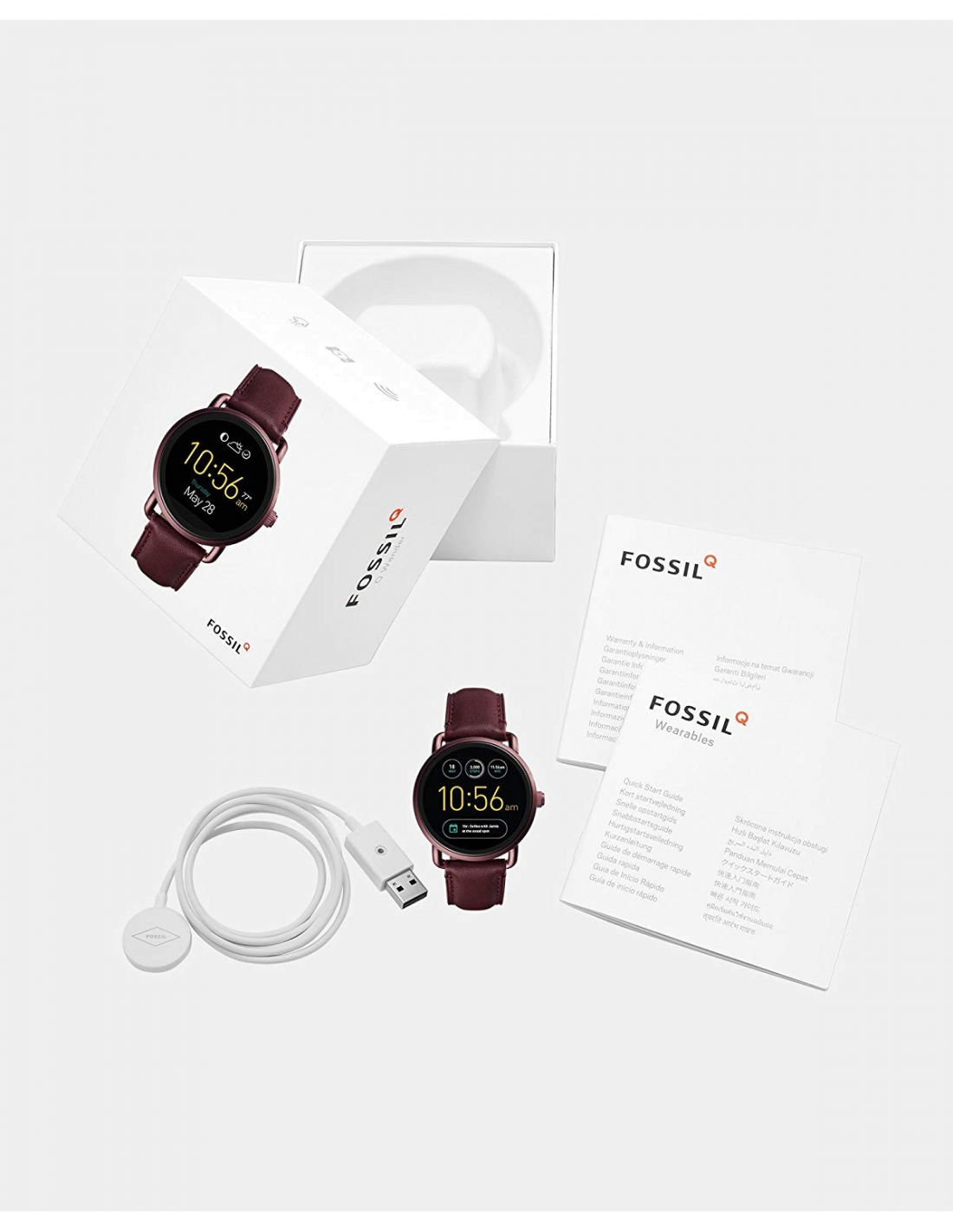 Montre fossil q wander deals