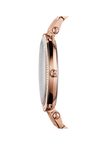 Chic Time | Montre Michael Kors Darci MK3192 ornée de cristaux en acier or rose | Prix : 99,60 €