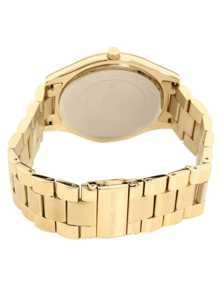 Chic Time | Montre Michael Kors Slim Runway MK3179 Bracelet acier doré  | Prix : 99,50 €
