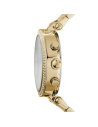 Chic Time | Montre Chronomètre Michael Kors Parker MK5354 acier doré couronne strass  | Prix : 149,50 €