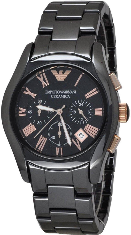 Chic Time | Emporio Armani Ceramica AR1410 Black ceramic watch | Buy at best price