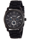 Chic Time | Montre Homme Fossil FS4487 Bracelet Noir en Silicone | Prix : 101,40 €