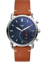 Chic Time | Montre Connectée Hybride Fossil Q Commuter FTW1151 bracelet cuir | Prix : 269,00 €