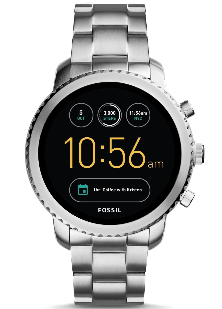 Montre Connectée Fossil Q Explorist FTW4000 Bracelet Acier