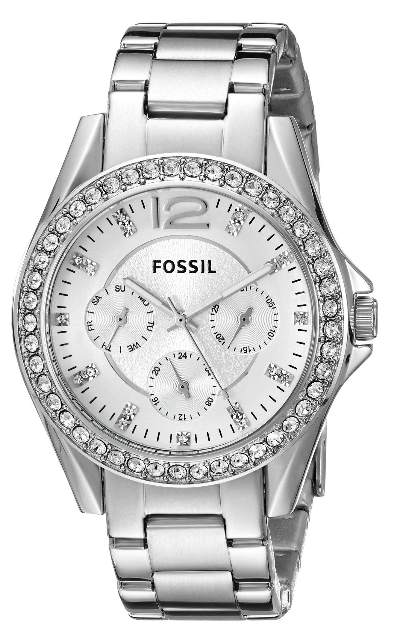 Montre Femme Fossil Riley ES3202 Argent Achetez au meilleur prix
