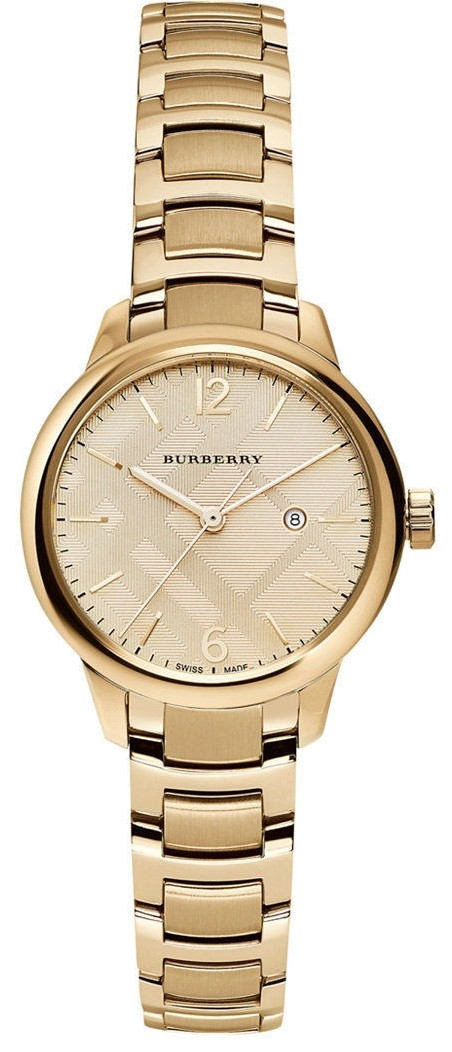 Montre Femme Burberry BU10109 Or