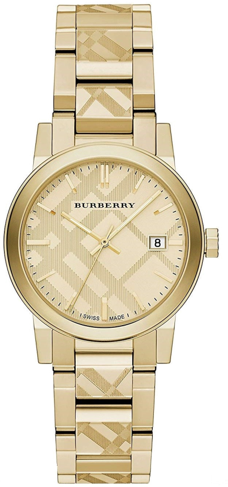 Gold deals burberry watch