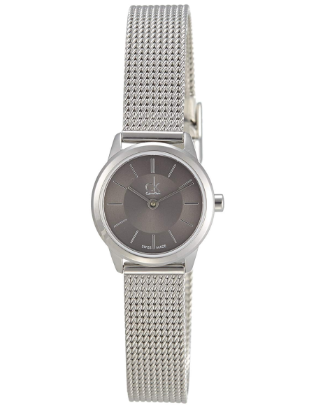 Chic Time | Montre Femme Calvin Klein Minimal K3M23124 Argent en mesh bracelet | Prix : 181,30 €