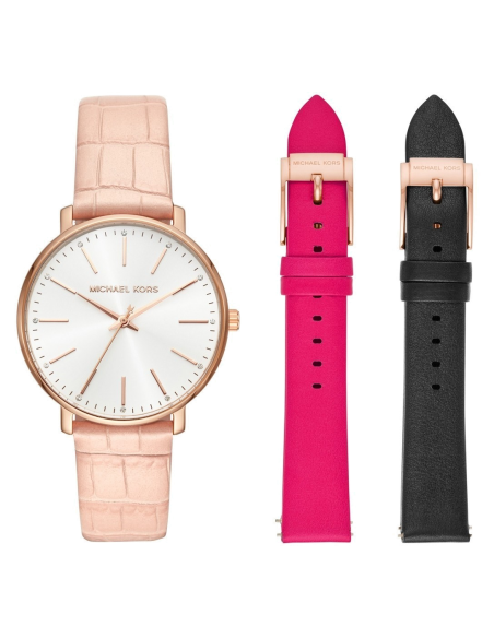 Chic Time | Montre Femme Michael Kors Pyper MK2775 bracelet cuir  | Prix : 299,00 €