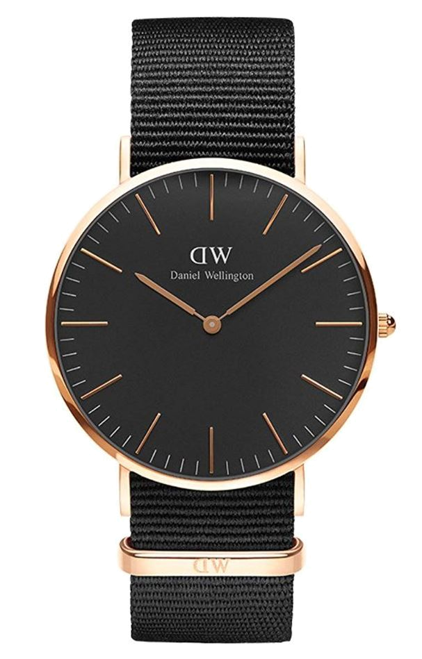 religie Verdraaiing Leonardoda Montre Daniel Wellington Classic Black 40mm DW00100148 bracelet nyl...