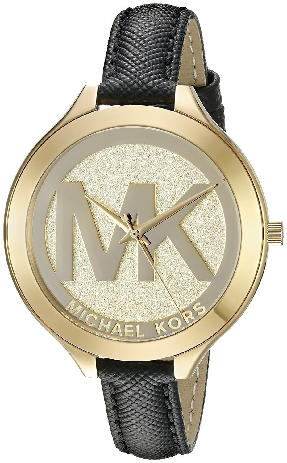 Michael kors deals ladies leather watch