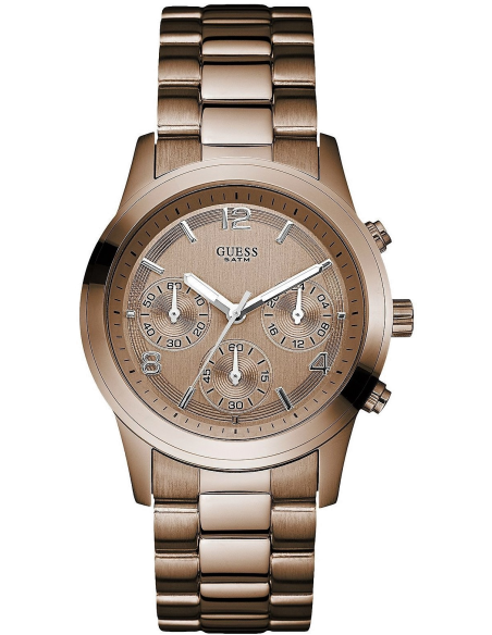 Chic Time | Montre Femme Guess Contemporary U14506L1 métal marron | Prix : 99,50 €