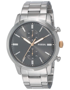 Fossil Townsman Automatic ME3197 black stainless steel men\'s watch