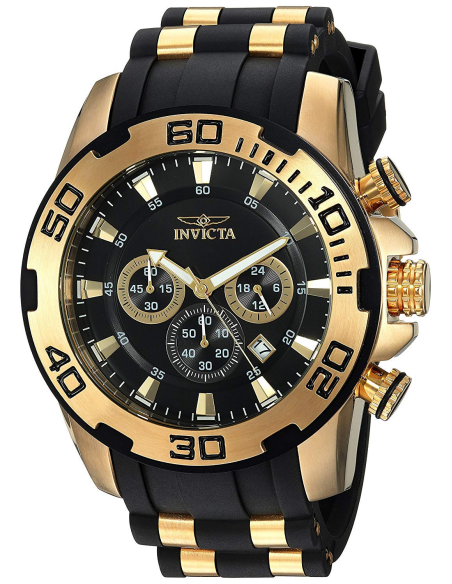 Chic Time | Montre Homme Invicta Pro Diver 22340 Noir | Prix : 249,00 €