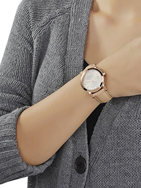 Chic Time | Women's Burberry City Watch BU9109 Beige leather strap | Buy at best price