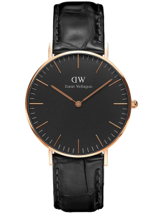 Chic Time | Montre Femme Daniel Wellington Classic Black Reading Rose Gold DW00100141 | Prix : 84,50 € Chic Time | Montre Femme Daniel Wellington Classic Black Reading Rose Gold DW00100141 | Prix : 84,50 €