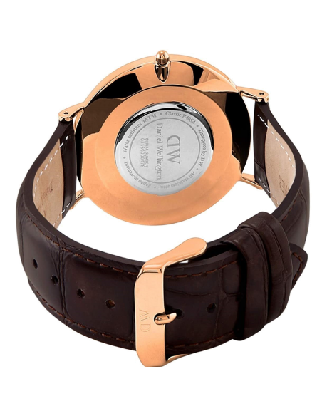 Chic Time | Montre Homme Daniel Wellington Classic Black York Rose Gold DW00100128 | Prix : 94,50 €