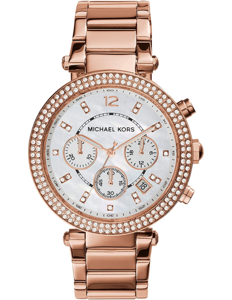 Chic Time | Montre Femme Michael Kors Parker MK5491 Chronomètre or rose  | Prix : 139,50 €
