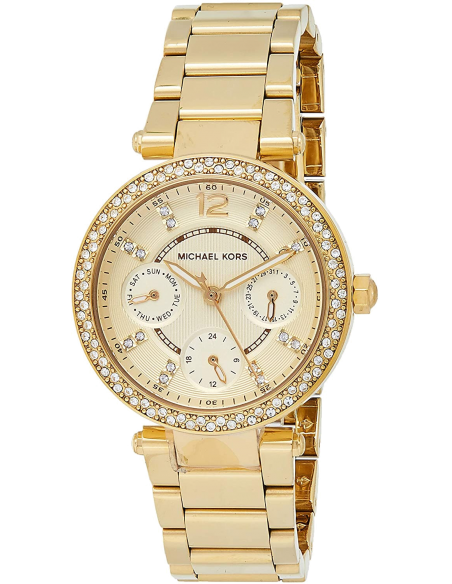Chic Time | Montre Femme Michael Kors Parker MK6056 Bracelet en acier doré  | Prix : 202,30 €