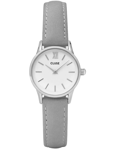 Chic Time | Montre Cluse La Vedette CL50013 Bracelet cuir gris | Prix : 62,97 €