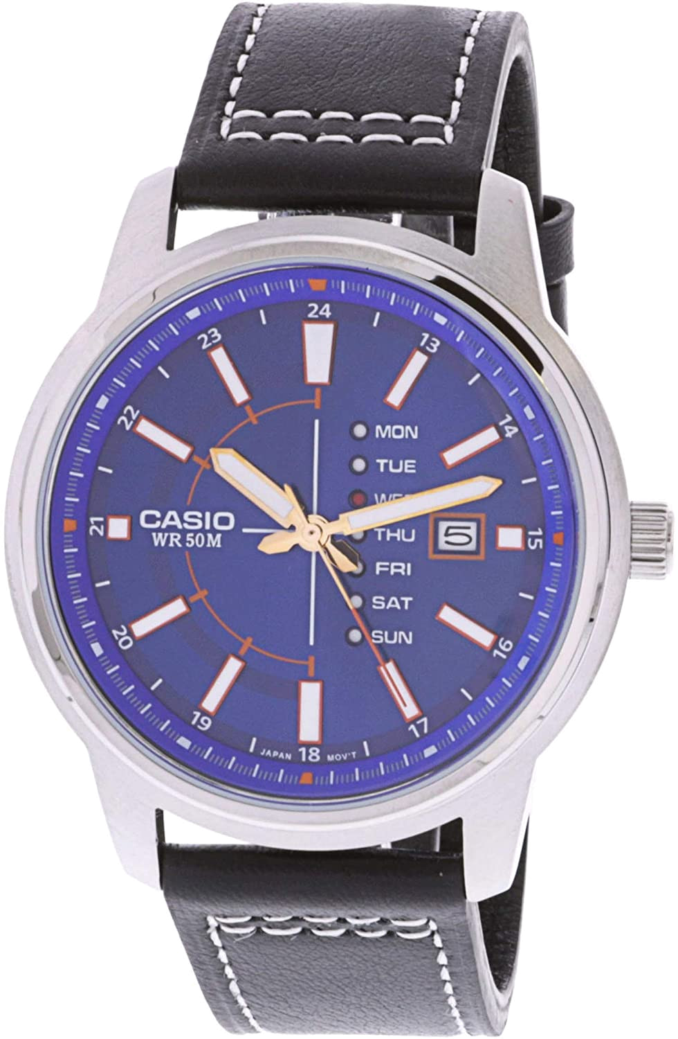 Montre Homme Casio Collection MTP-E128L-2A1V Bleu