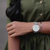 Chic Time | Bracelet Daniel Wellington Classic Jonc argenté DW00400002 Taille L | Prix : 29,50 €