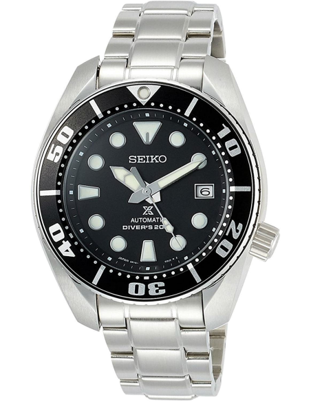 Chic Time | Montre Homme Seiko Diver's Submariner SBDC031J Argent | Prix : 495,00 €