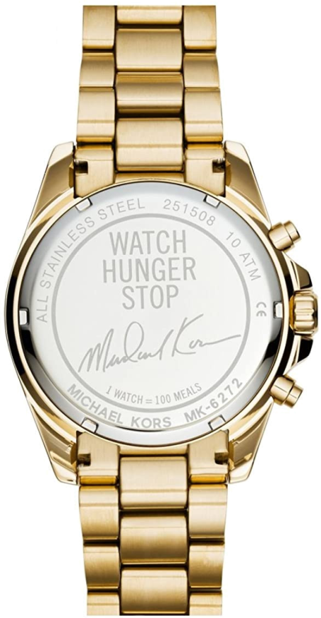 Chic Time | Michael Kors Bradshaw MK6272 Hunger stop gold-tone metal watch | Buy at best price