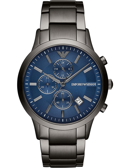Chic Time | Montre Emporio Armani Renato AR11215 Chronomètre Sport cadran bleu | Prix : 163,60 €