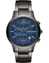 Chic Time | Montre Emporio Armani Renato AR11215 Chronomètre Sport cadran bleu | Prix : 122,70 €