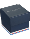 Chic Time | Montre Homme Tommy Hilfiger Bank 1791721 bracelet silicone bleu | Prix : 89,50 €