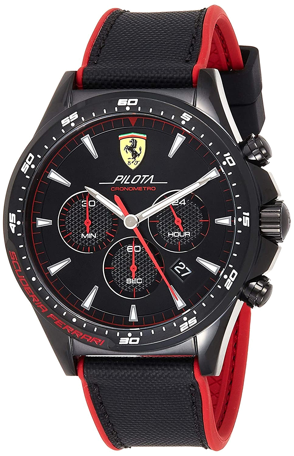 Montre Homme Scuderia Ferrari Pilota Cronometro 0830623