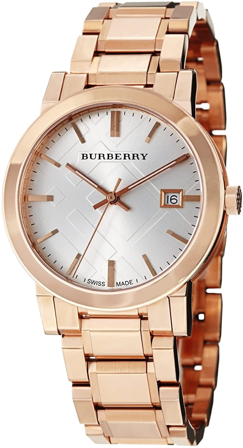 Burberry watch BU9004 The City Rose gold plated steel bracelet at 3