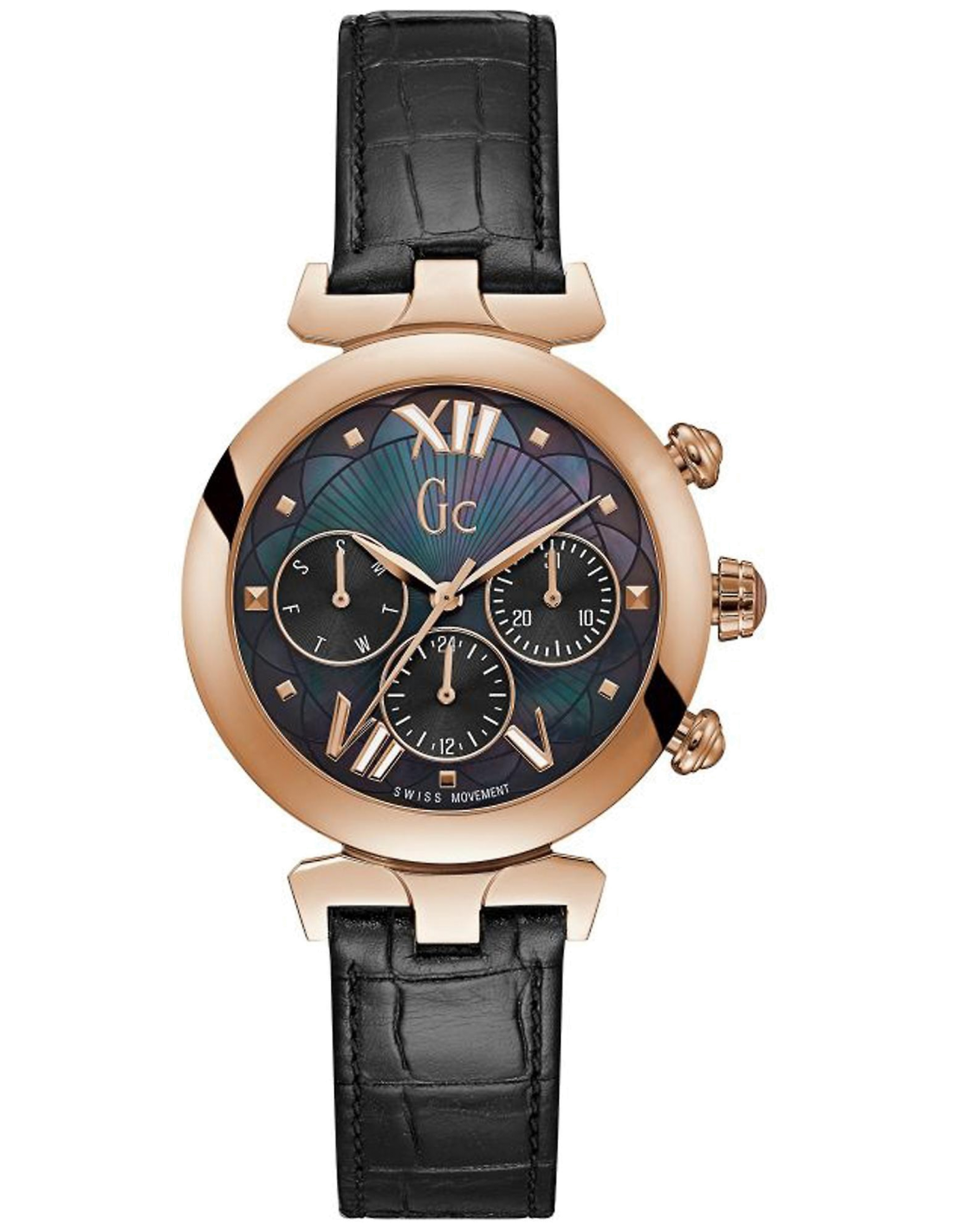 Guess women's leather cheap watch for sale