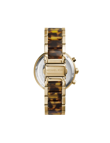 Chic Time | Michael Kors Parker MK5688 Gold Strap and Tortoiseshell Watch | Buy at best price