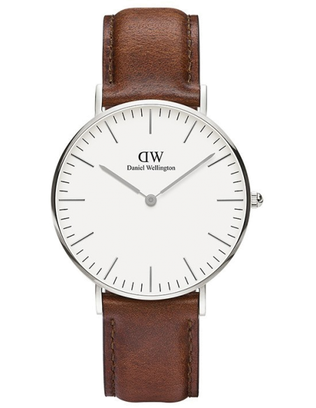 Chic Time | Watch Daniel Wellington DW00100052 Classic St Mawes 36mm Brown leather strap | Buy at best price