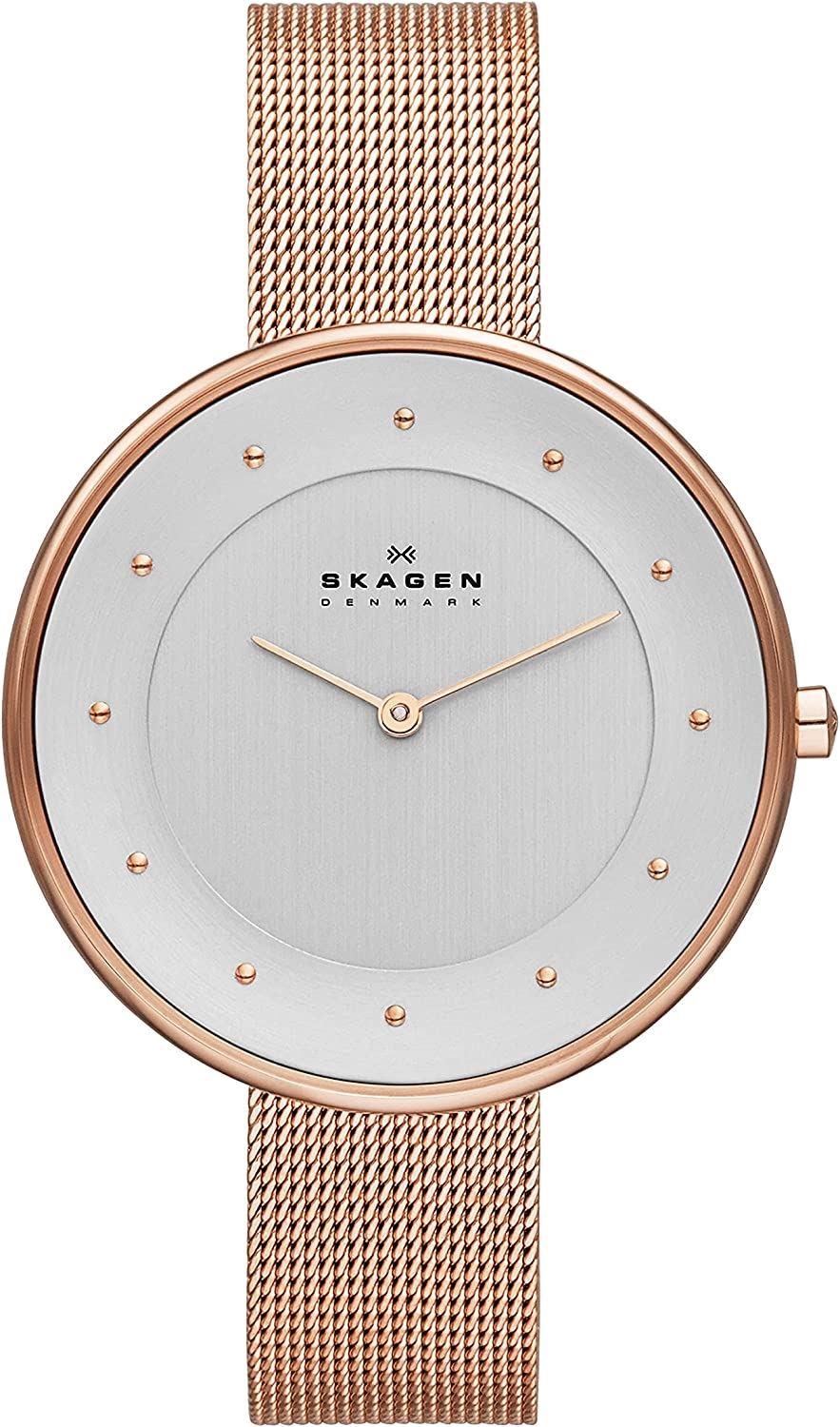 Montre Femme Skagen Gitte SKW2142 Bracelet en maille milanaise or r