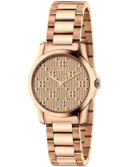 Chic Time | Gucci G-Timeless YA126567 rose gold women's watch | Buy at best price